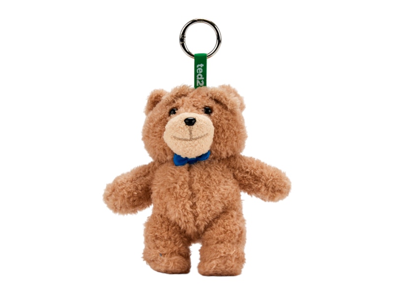 Pop Mart Ted2 Teddy Bear Action Series Bowtie Bear Plush Pendant