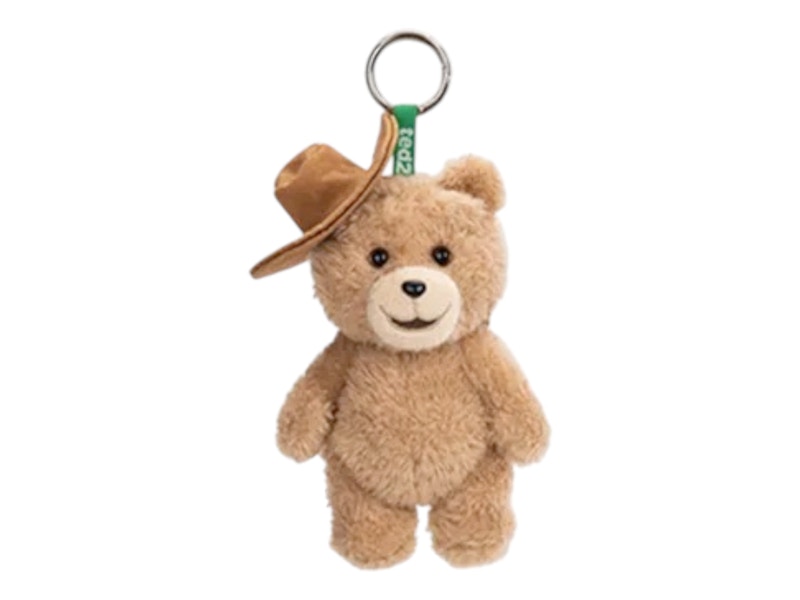 Pop Mart Ted2 Teddy Bear Action Series Cowboy Bear Plush Pendant