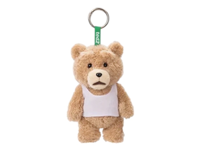 Pop Mart Ted2 Teddy Bear Action Series Vest Bear Plush Pendant