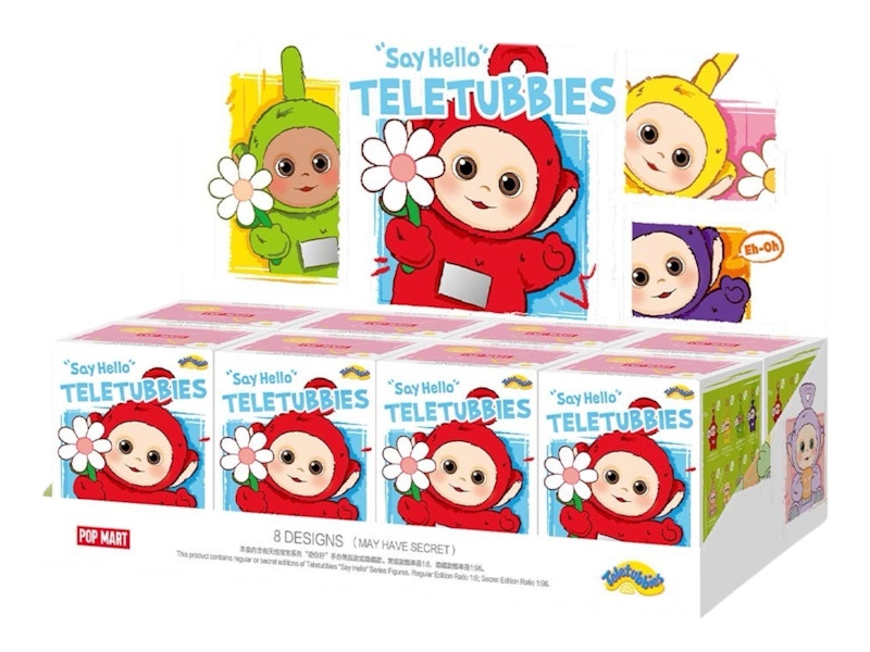 Pop Mart Teletubbies "Say Hello" Series Figures Sealed Case (8 Blind Boxes)