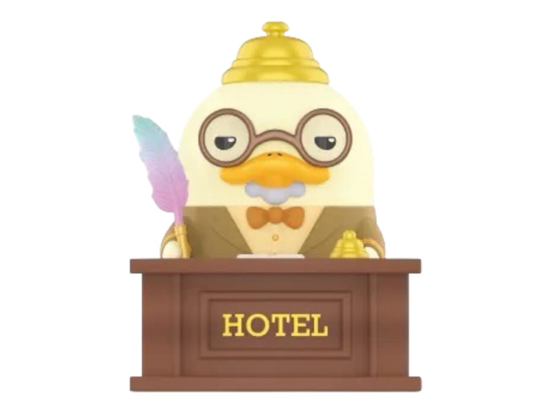 Pop Mart The Grand DUCKOO Hotel Series Concierge Figure