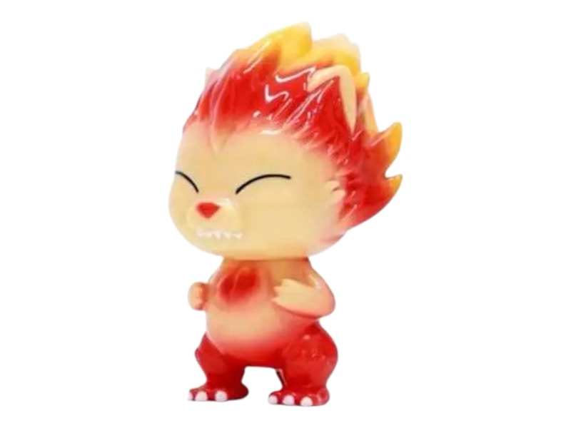 Pop Mart The Monsters Kaiju Hunting Series 2.5 Flame Normal Edition Figure