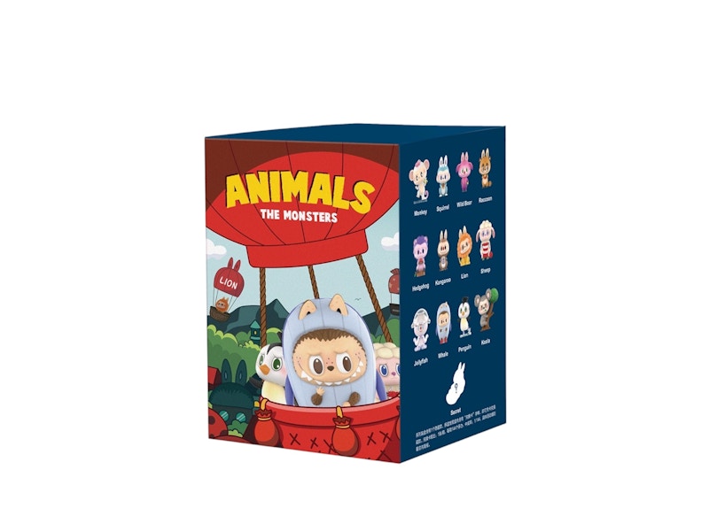Pop Mart The Monsters Labubu Animal Series Figure Single Blind Box