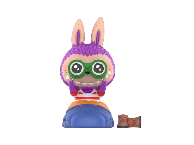 Pop Mart The Monsters Labubu Camping Series Labubu Sleeping Bag Figure