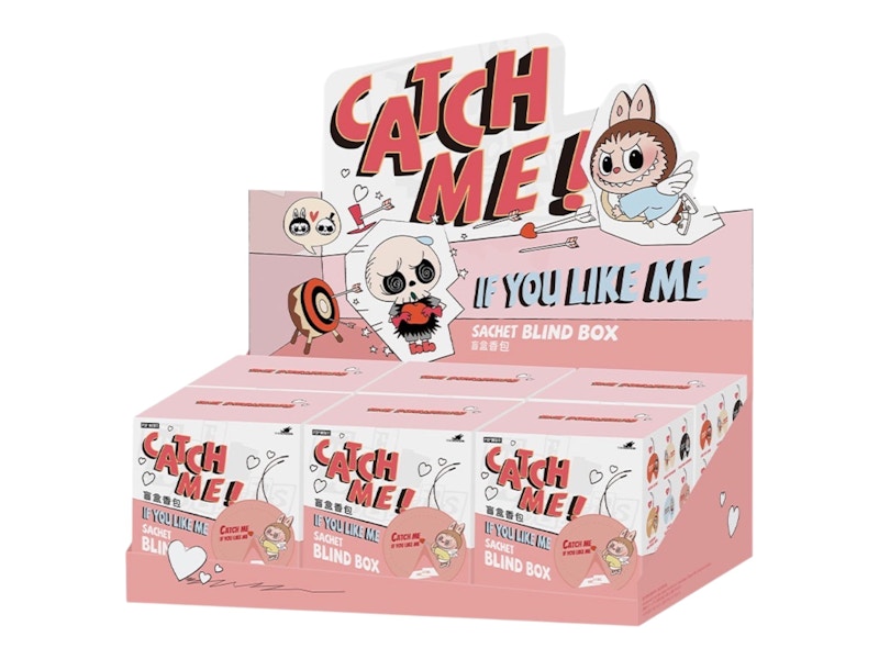 Pop Mart The Monsters Labubu Catch Me If You Like Me Series Sachet Sealed Case (6 Blind Box)