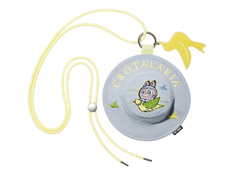 Pop Mart The Monsters Labubu Fall In Wild Series Crotalaria Bucket Hat Mini Bag