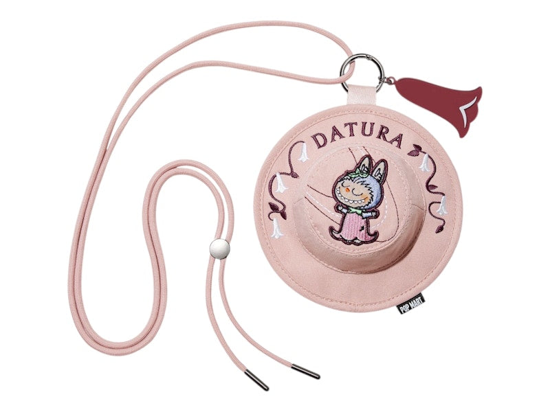Pop Mart The Monsters Labubu Fall In Wild Series Datura Bucket Hat Mini Bag