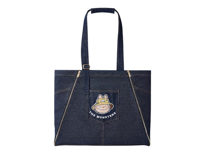 Pop Mart The Monsters Labubu Fall in Wild Series Denin Apron Bag