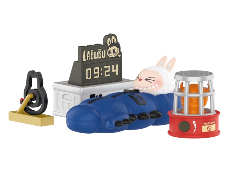 Pop Mart The Monsters Labubu Home of Elves Series Laze In Bed Figure