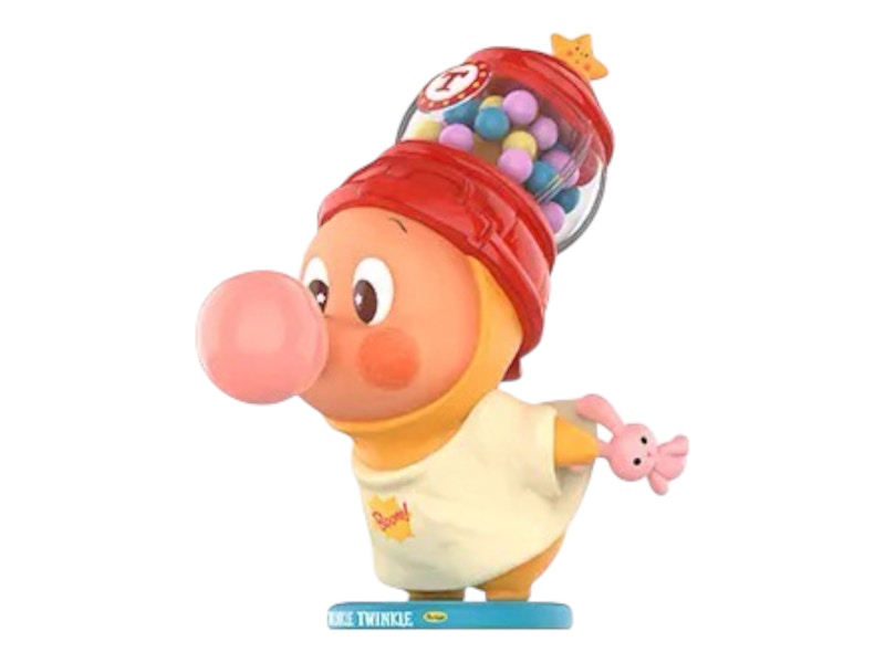 Pop Mart Twinkle Twinkle Be a Little Star Series Blowing Bubblegum Figure