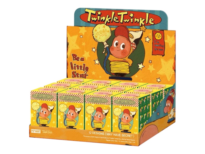 Pop Mart Twinkle Twinkle Be a Little Star Series Figures Sealed Case (12 Blind Box)