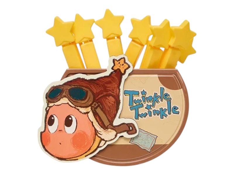 Pop Mart Twinkle Twinkle Be a Little Star Series Globetrotting (Secret Edition) Magnetic Sealing Clip Storage Box Set