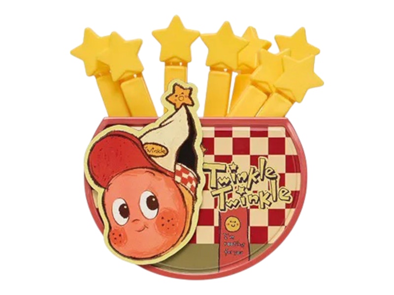 Pop Mart Twinkle Twinkle Be a Little Star Series Little Balloon Magnetic Sealing Clip Storage Box Set
