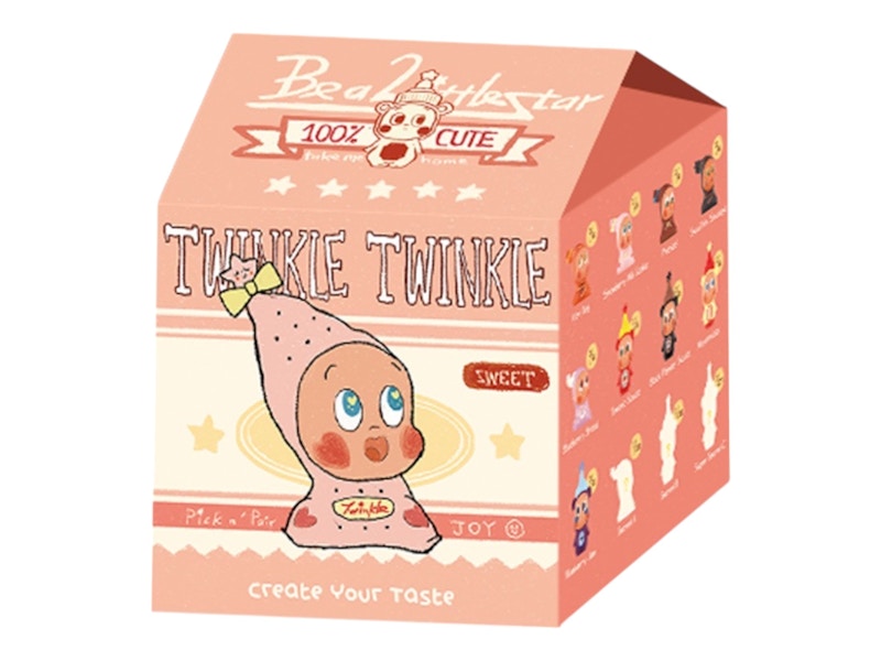 Pop Mart Twinkle Twinkle Create Your Taste Series B Figures Single Blind Box