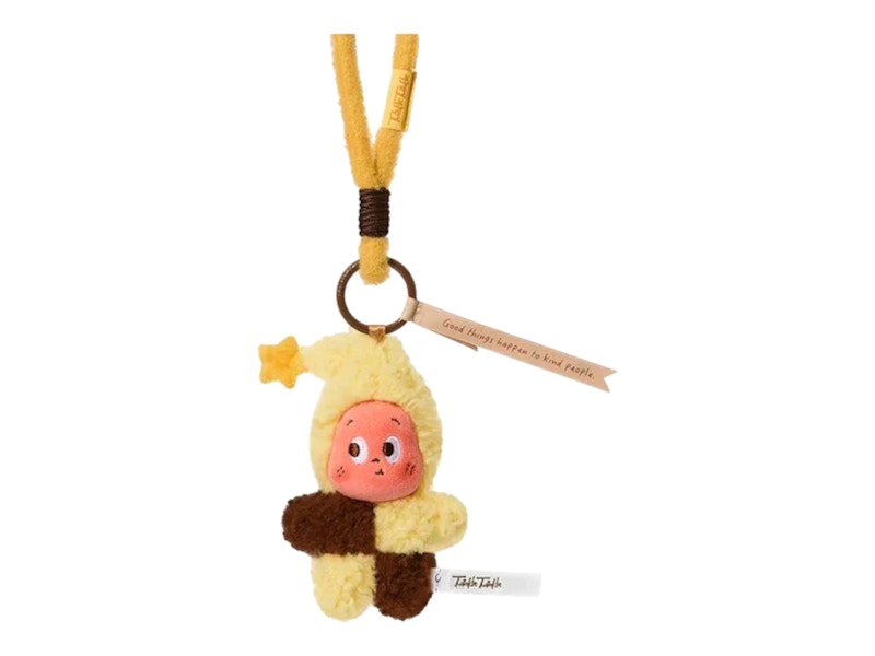 Pop Mart Twinkle Twinkle Savor the Moment Series Fresh Baked Mini Cookies Salty Cookie Plush Pendant