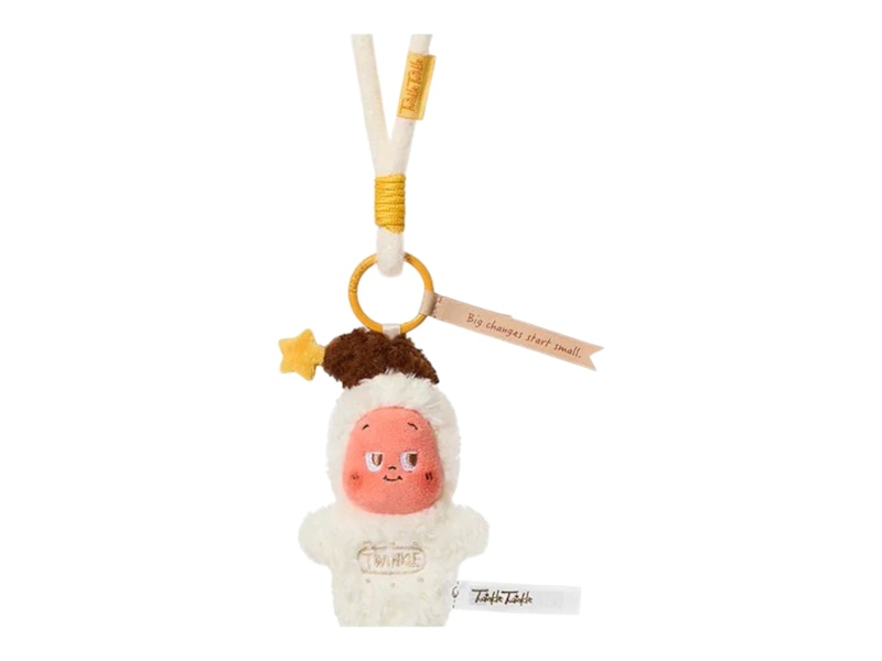 Pop Mart Twinkle Twinkle Savor the Moment Series Fresh Baked Mini Cookies Sweet Cream Plush Pendant