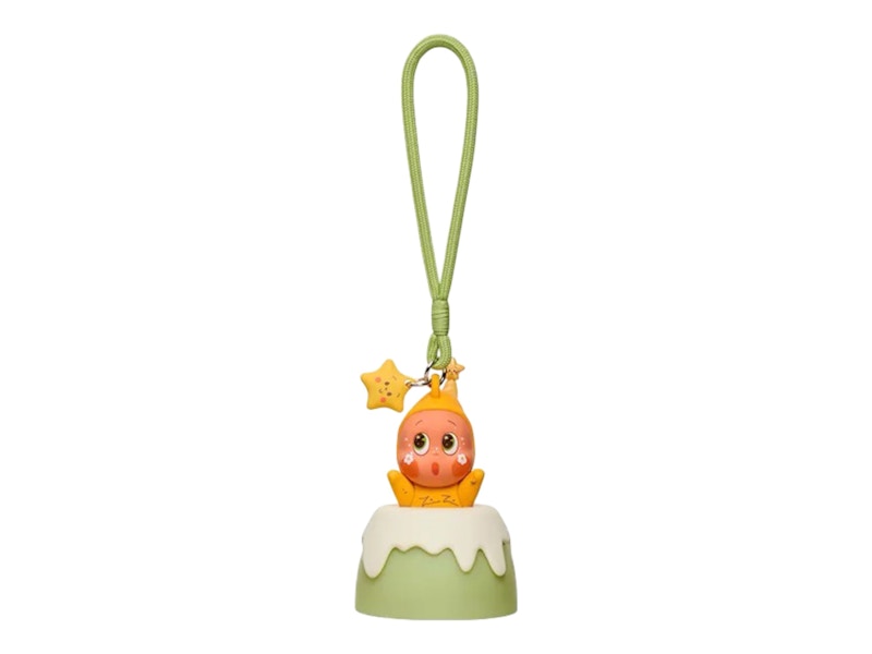 Pop Mart Twinkle Twinkle Savor the Moment Series Matcha Cream Snow Night Light Pendant