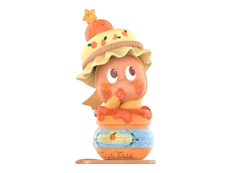 Pop Mart Twinkle Twinkle Savor the Moment Series Orange Marmalade Figure