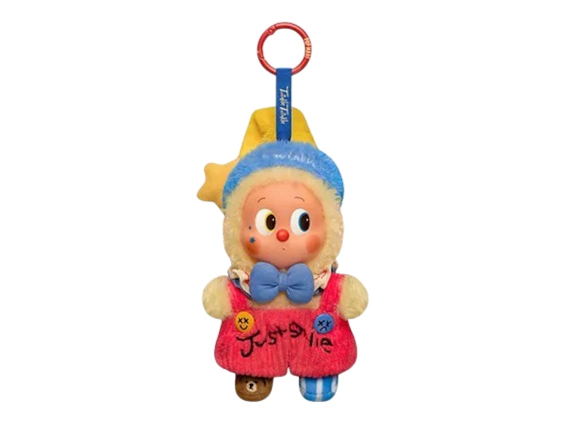 Pop Mart WHY SO SERIOUS Series Twinkle Twinkle Rainbow Jelly Bean Vinyl Plush Pendant