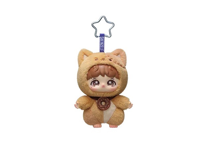 Pop Mart ZHOU SHEN SHENSELF Series Fix You Vinyl Plush Doll Pendant