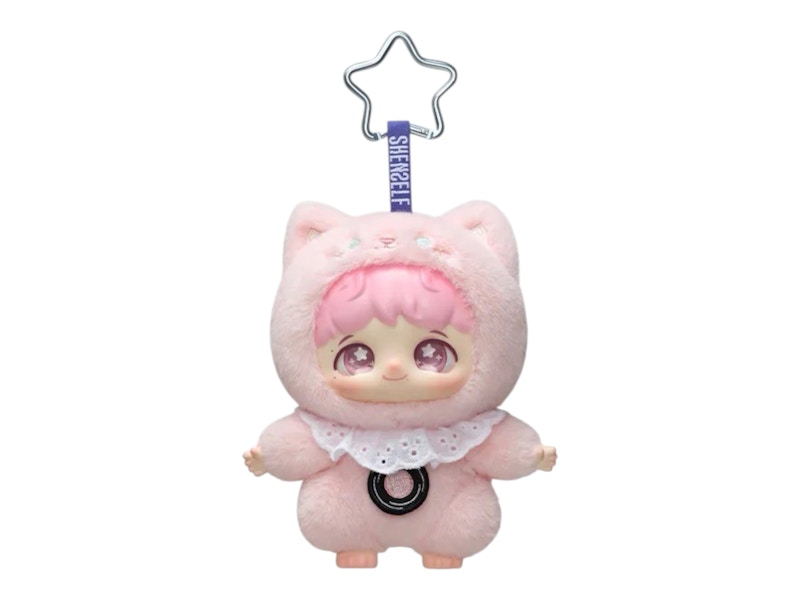 Pop Mart ZHOU SHEN SHENSELF Series Say Hi Vinyl Plush Doll Pendant