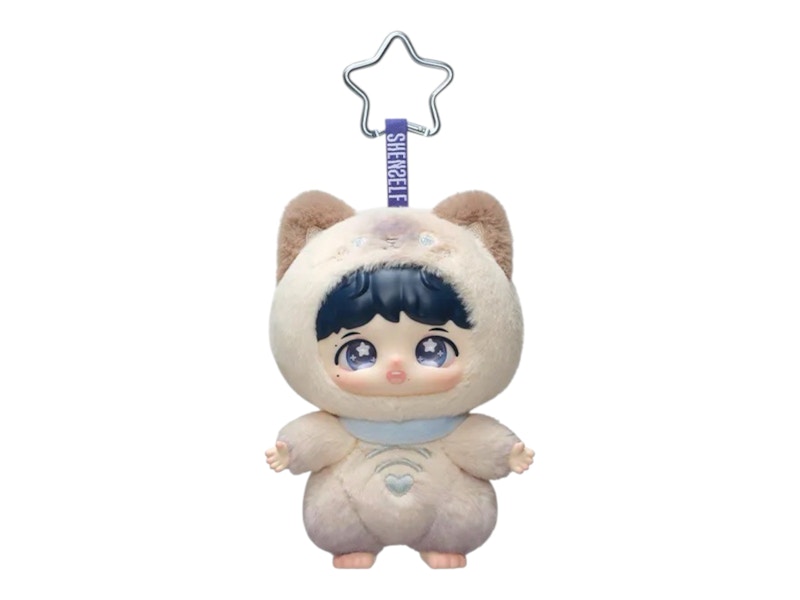 Pop Mart ZHOU SHEN SHENSELF Series Wala Li Longla Vinyl Plush Doll Pendant