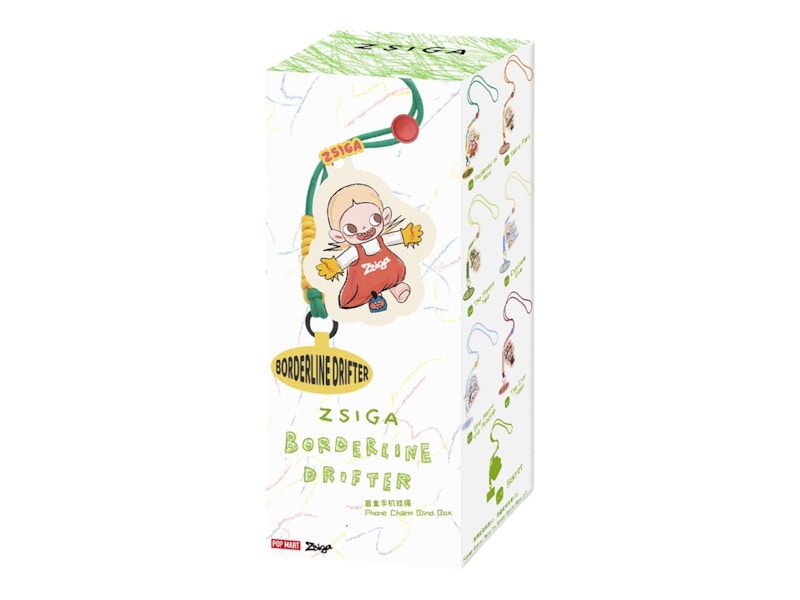 Pop Mart Zsiga Borderline Drifter Series Phone Charm Single Blind Box