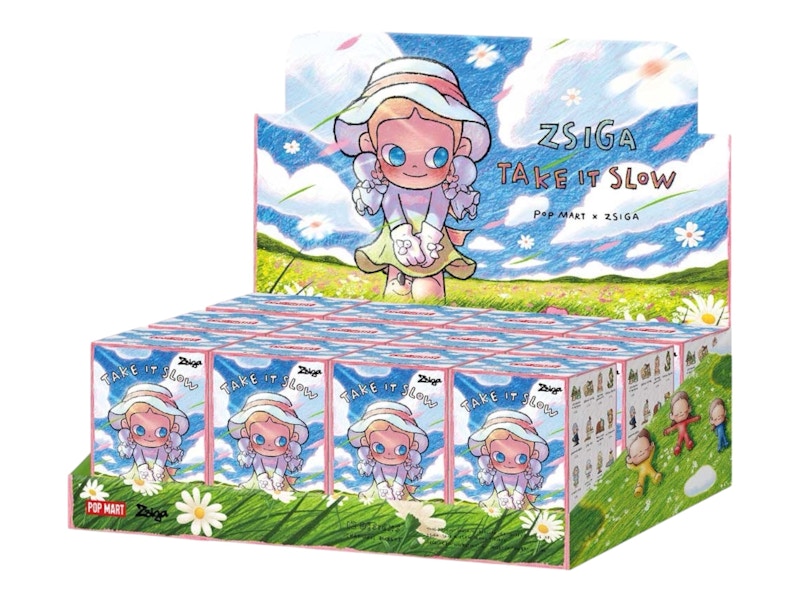 Pop Mart Zsiga Take It Slow Series Figures Sealed Case (12 Blind Box)