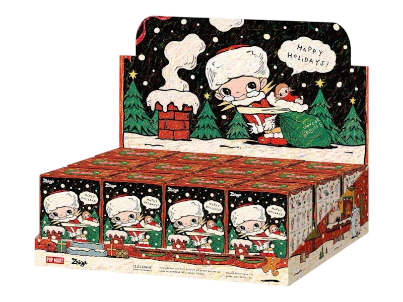 Pop Mart Zsiga The Winter of Gifts Series Figures Sealed Case (12 Blind Box)