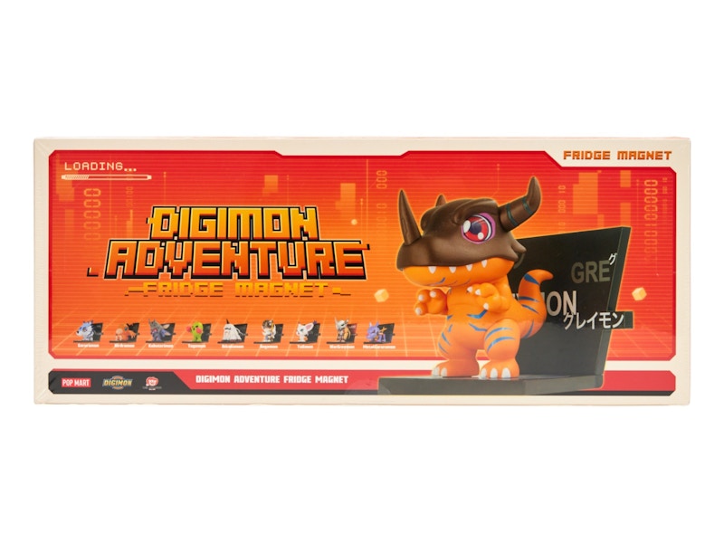Pop Mart x Digimon Adventure Fridge Magnet Sealed Case (10 Blind Box)
