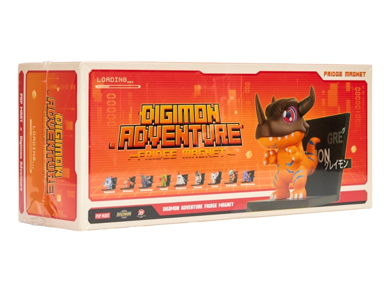 Pop Mart x Digimon Adventure Fridge Magnet Sealed Case (10 Blind Box)
