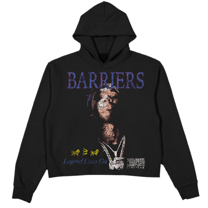 Pop Smoke Barriers Legend Lives On Hoodie Black