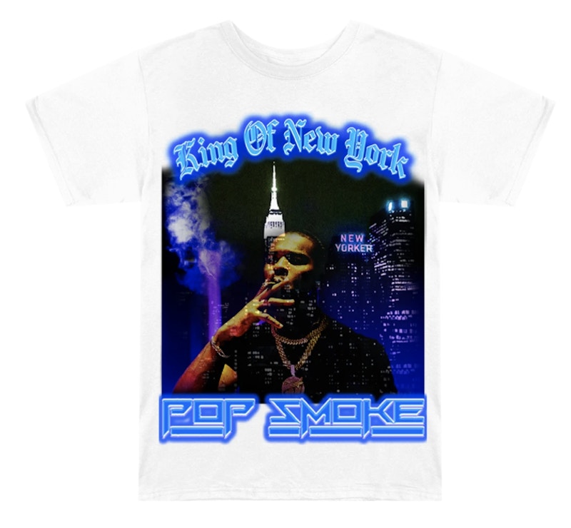 Pop Smoke King of New York T-shirt White