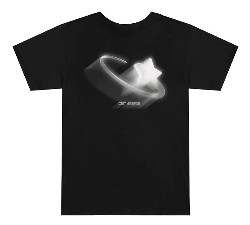 Pop Smoke Star T-shirt Black