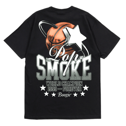 Pop Smoke World Champion T-shirt Black