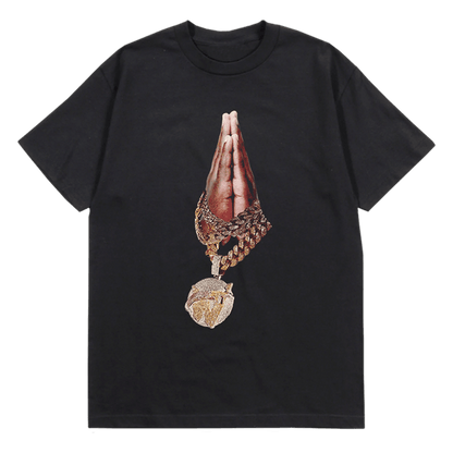 Pop Smoke x Vlone Chain T-Shirt I Black