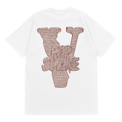 Pop Smoke x Vlone Chain T-Shirt II White