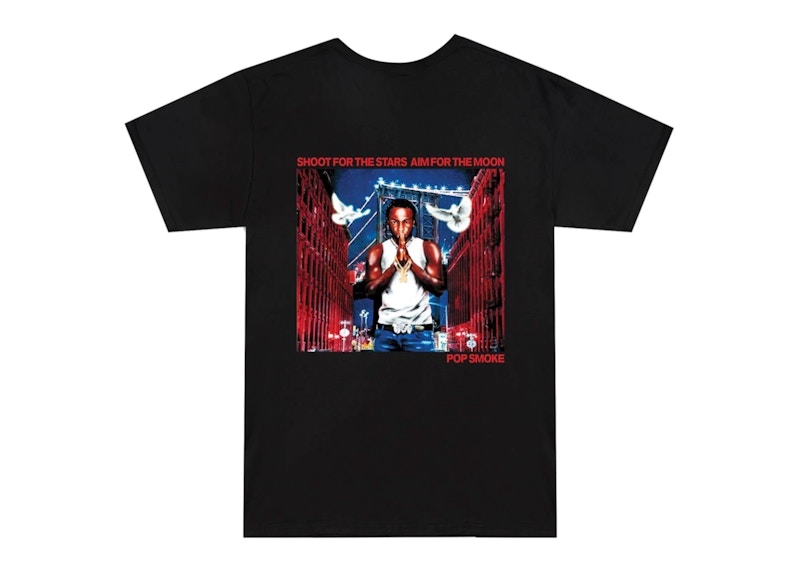 Pop Smoke x Vlone City Tee Black