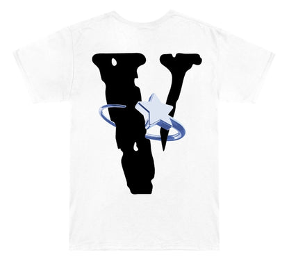 Pop Smoke x Vlone Halo T-shirt White