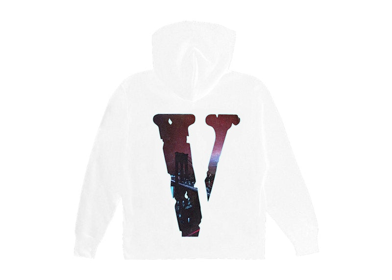 Pop Smoke x Vlone Wraith Hoodie White
