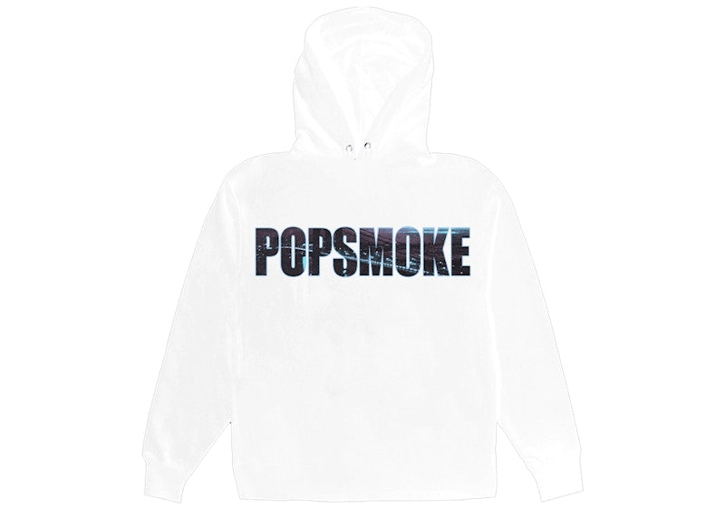 Pop Smoke x Vlone Wraith Hoodie White