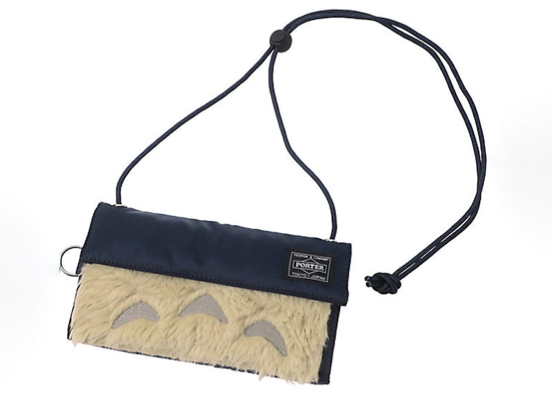 Porter x My Neighbor Totoro 2 Way Long Wallet Navy