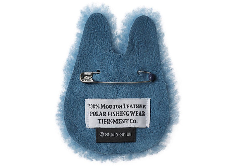 Porter x My Neighbor Totoro Middle Polar Fishing Wear Badge Blue
