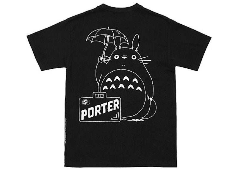 Porter x My Neighbor Totoro T-Shirt Black