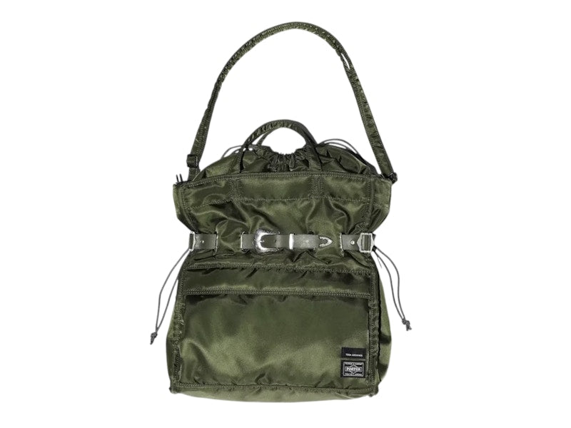 Porter x Toga Shoulder Tote Bag Khaki