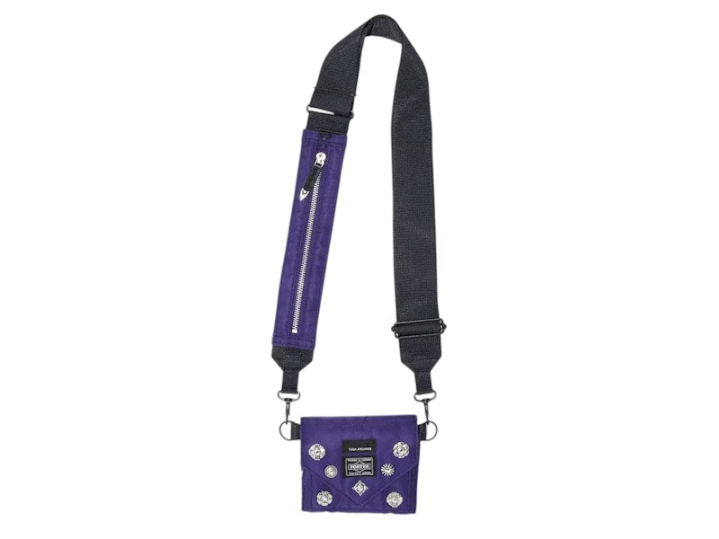Porter x Toga Shoulder Wallet Purple (Toga Stores Exclusive)