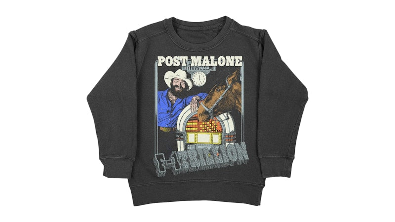 Post Malone F-1 Trillion Juke Box Crewneck Black