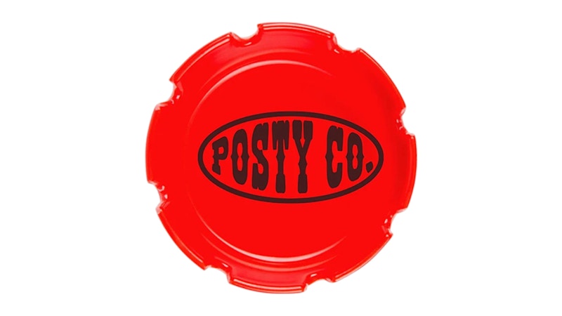 Post Malone Posty Co. Ashtray Red