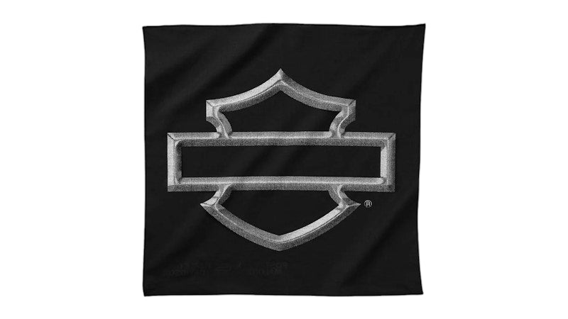 Post Malone x H-D Chrome Malone Bandana Black