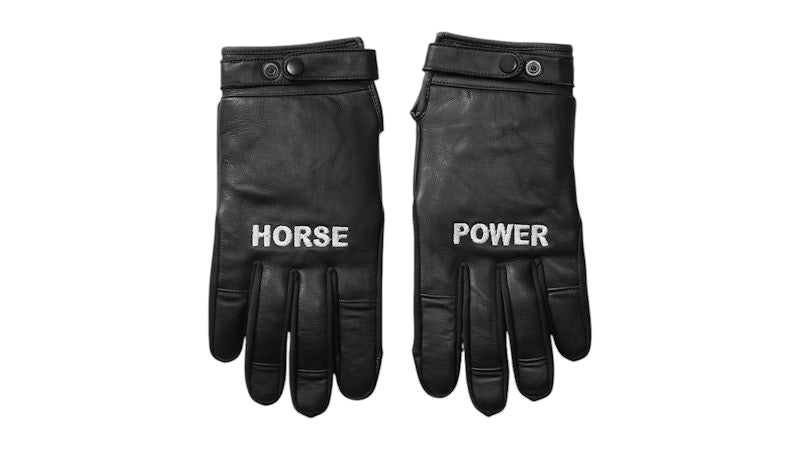 Post Malone x H-D Horsepower Leather Gloves Black